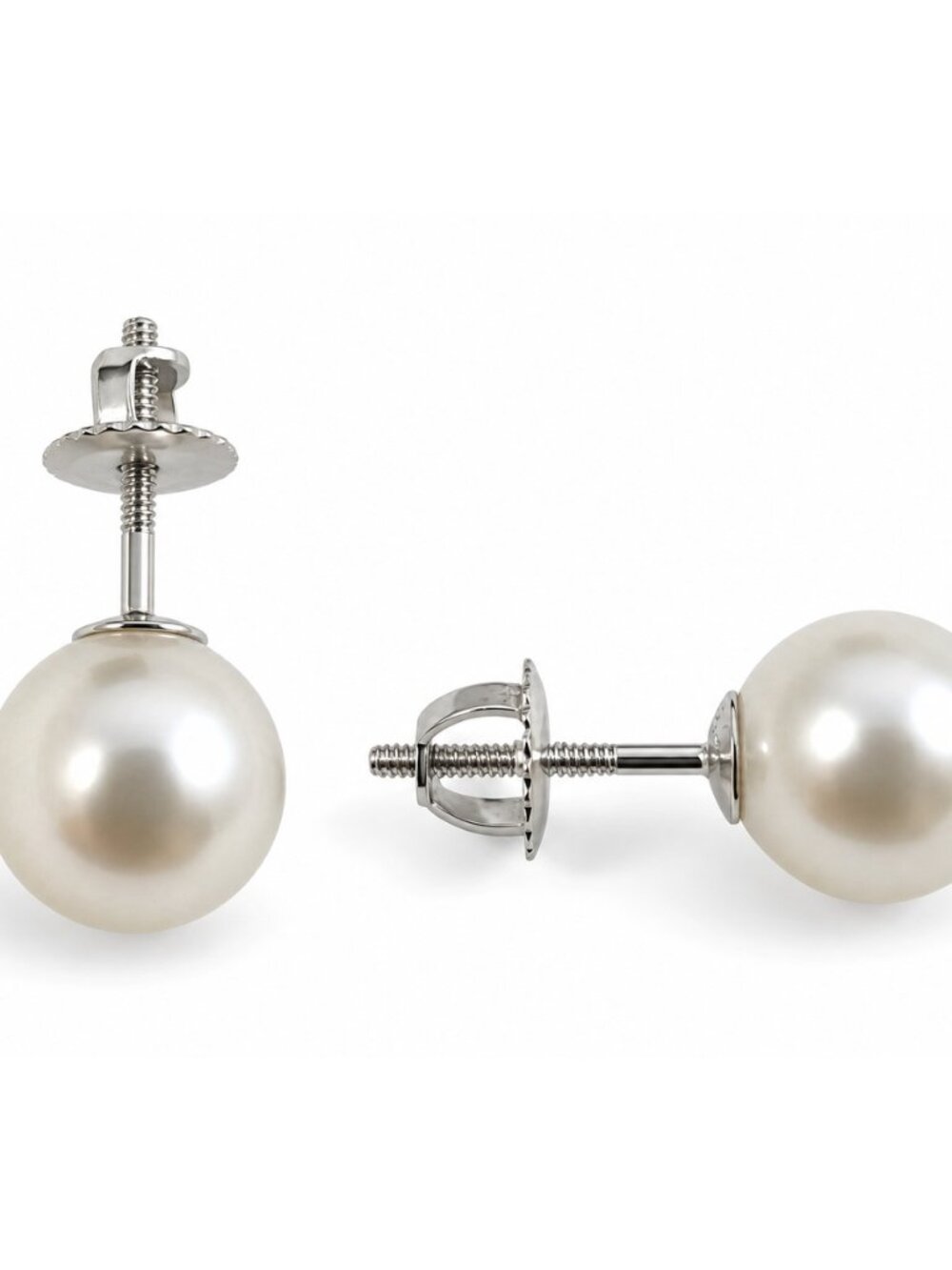 NEW IN BOX Cultured Pearl Stud Earrings – Costco – Original Appraisal & Box